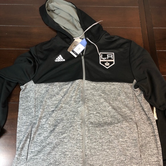 adidas nhl men's 2018 fleece full zip hoodie adidas nhl men's 2018 fleece full zip hoodie